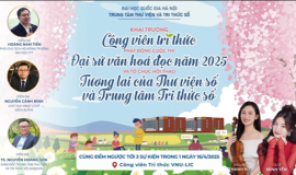 CÙNG ĐẾM NGƯỢC TỚI 3 SỰ KIỆN TRONG 1 NGÀY 16/4 TẠI CÔNG VIÊN TRI THỨC VNU-LIC